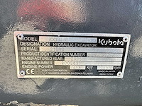 Kubota - 2015 - kx185-3 - midigraafmachine - afbeelding 29 van  29