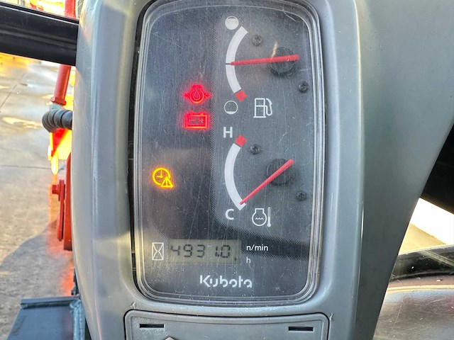 Kubota - 2016 - kx155-5 - midigraafmachine - afbeelding 33 van  41