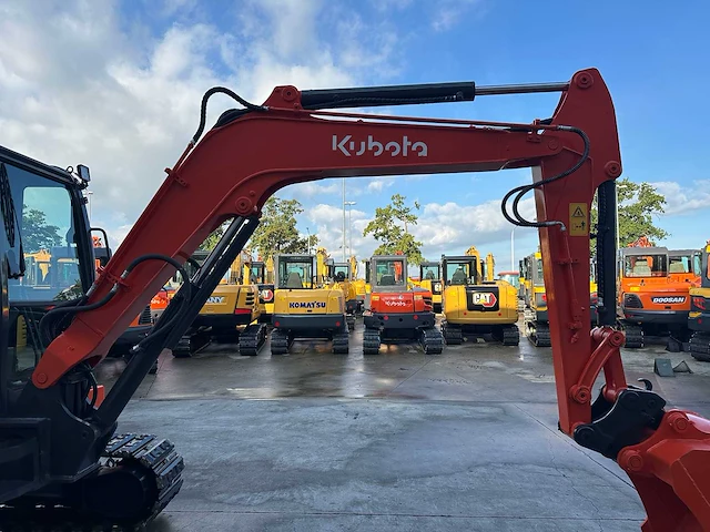 Kubota - 2016 - kx155-5 - midigraafmachine - afbeelding 1 van  43