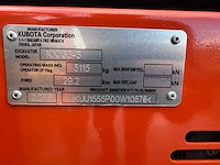 Kubota - 2016 - kx155-5 - midigraafmachine - afbeelding 35 van  41