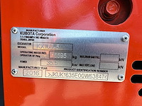 Kubota - 2016 - kx163-5 - midigraafmachine - afbeelding 38 van  43