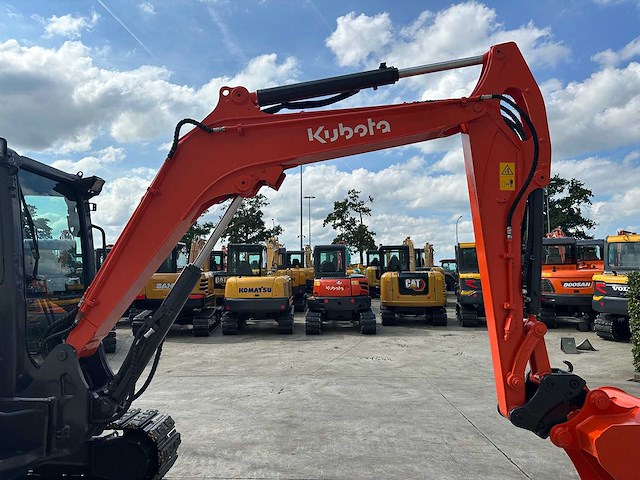 Kubota - 2016 - kx165-5 - midigraafmachine - afbeelding 14 van  42