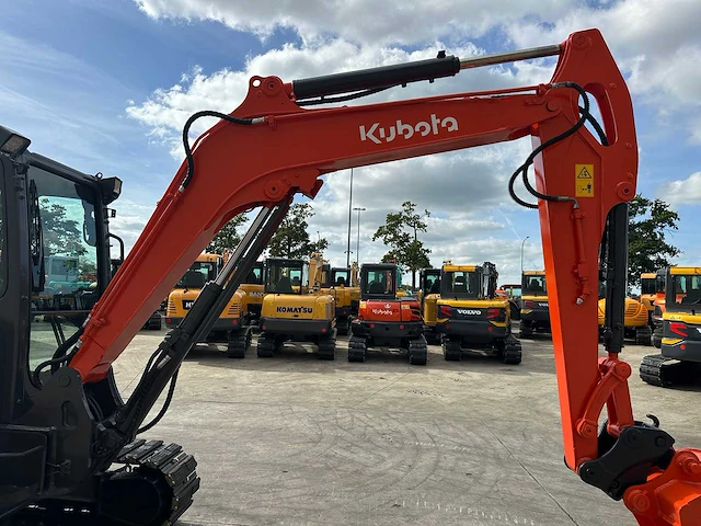 Kubota - 2016 - kx165-5 - midigraafmachine - afbeelding 6 van  43