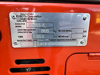 Kubota - 2016 - kx165-5 - midigraafmachine - afbeelding 33 van  44