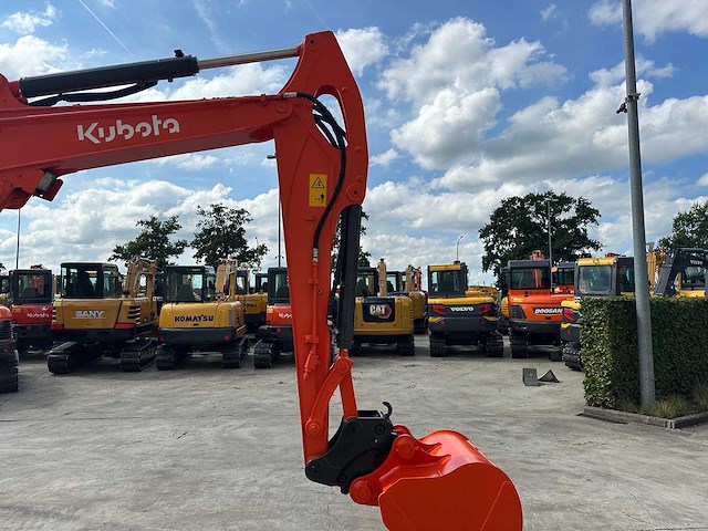 Kubota - 2016 - kx165-5 - midigraafmachine - afbeelding 11 van  40