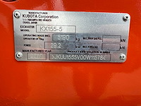 Kubota - 2017 - kx155-5 - midigraafmachine - afbeelding 38 van  43