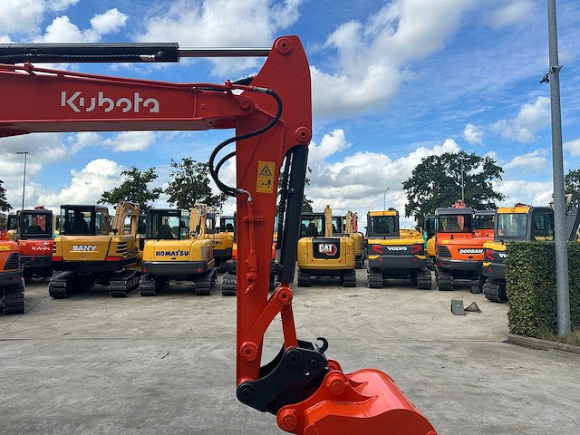 Kubota - 2017 - kx155-5 - midigraafmachine - afbeelding 12 van  40