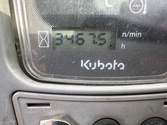 Kubota - 2017 - kx155-5 - midigraafmachine - afbeelding 10 van  11