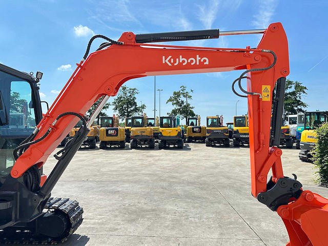 Kubota - 2018 - kx155-5 - midigraafmachine - afbeelding 6 van  41