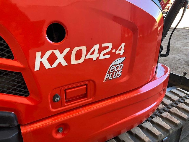 Kubota - kx042-4 - tracked excavator - 2018 - afbeelding 6 van  19