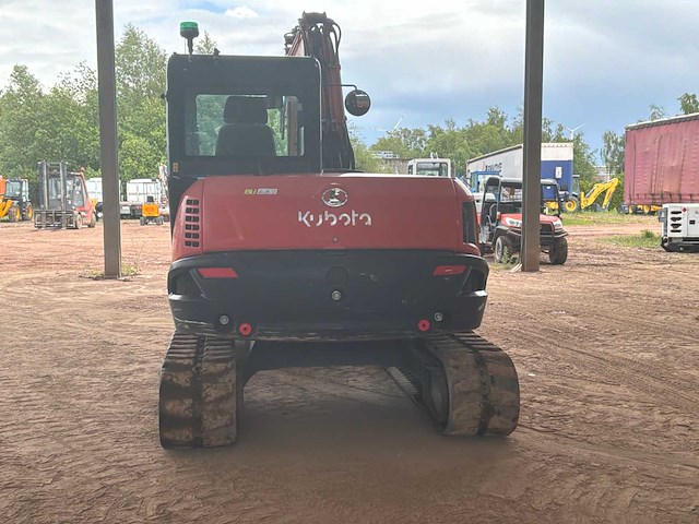 Kubota - kx080-4a2 - tracked excavator - 2019 - afbeelding 9 van  14
