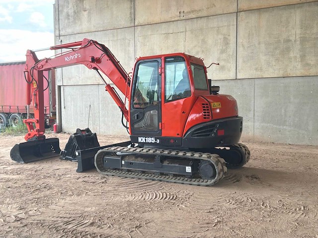 Kubota - kx185-3 - tracked excavator - 2022 - afbeelding 14 van  20