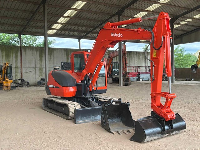 Kubota - kx185-3 - tracked excavator - 2022 - afbeelding 17 van  20