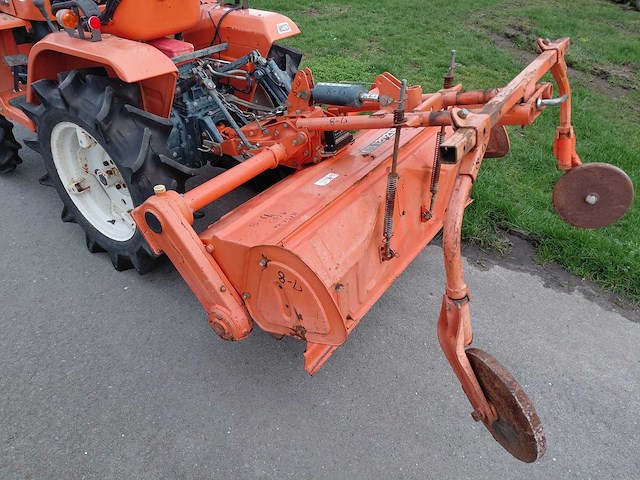 Kubota - tx155 - kubota tx155 tractor 4wd with rotavator - afbeelding 3 van  15