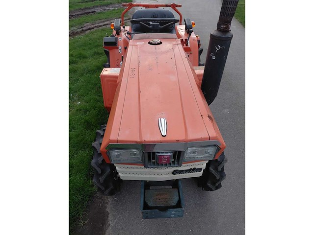 Kubota - tx155 - kubota tx155 tractor 4wd with rotavator - afbeelding 6 van  15