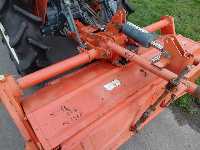 Kubota - tx155 - kubota tx155 tractor 4wd with rotavator - afbeelding 12 van  15
