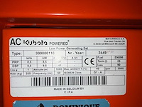 Kubota ac 1100 qs nieuwe generatorset - afbeelding 8 van  8