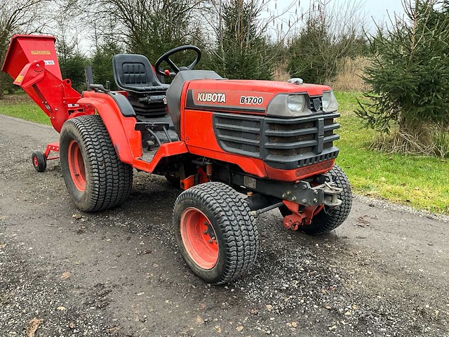 Kubota b 1700 tuintractor - afbeelding 24 van  26