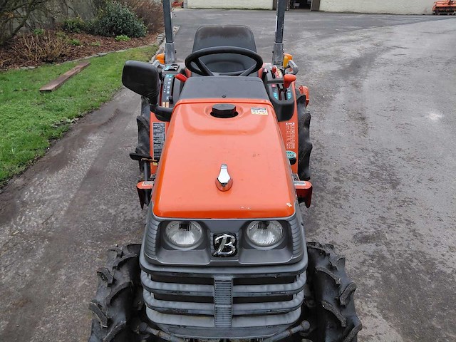 Kubota gb15 garden tractor + frees - afbeelding 14 van  19