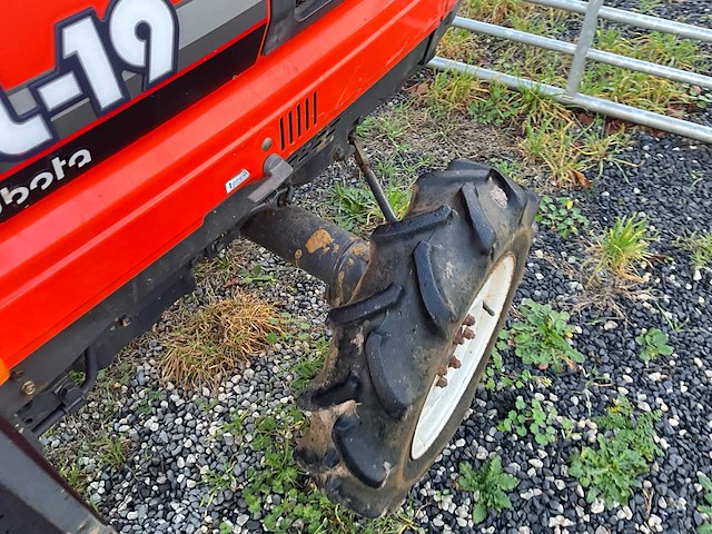 Kubota gl-19 minitractor - afbeelding 13 van  15