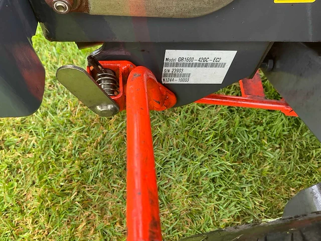 Kubota gr1600-ii diesel grasmaaier - afbeelding 69 van  90