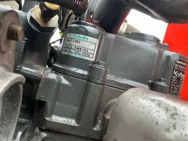 Kubota gr1600-ii diesel grasmaaier - afbeelding 77 van  90