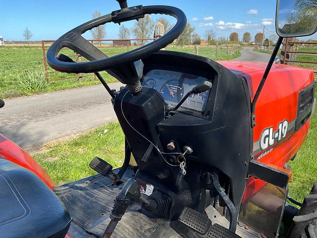 Kubota grandel gl19 minitractor - afbeelding 13 van  21