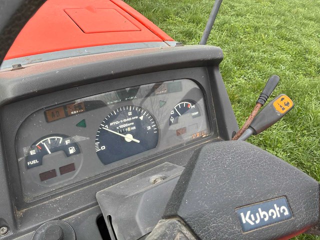 Kubota grandel gl200 minitractor - afbeelding 4 van  13
