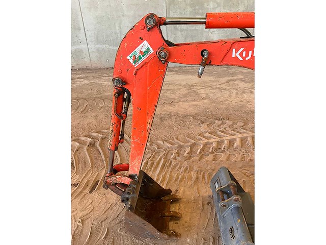 Kubota k008-3 minigraafmachine - afbeelding 3 van  17
