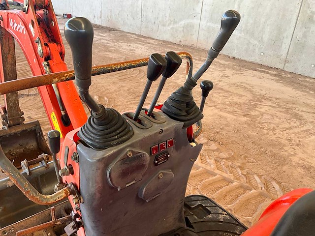 Kubota k008-3 minigraafmachine - afbeelding 4 van  17
