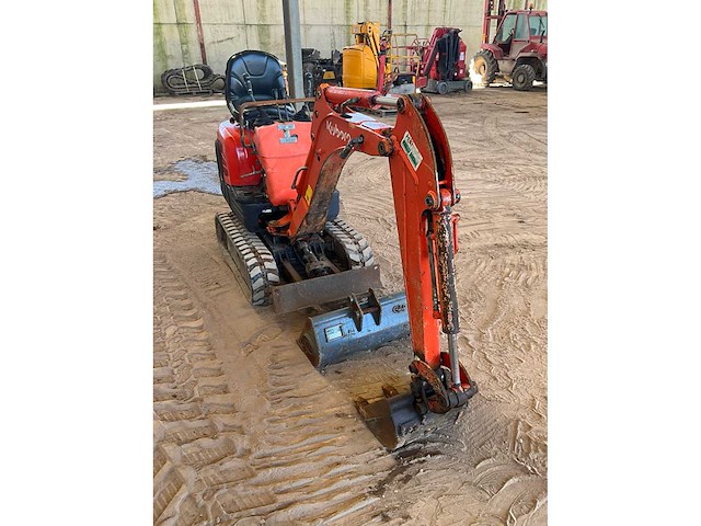 Kubota k008-3 minigraafmachine - afbeelding 12 van  17