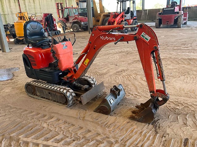 Kubota k008-3 minigraafmachine - afbeelding 13 van  17