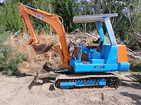 Kubota kh-033 rupsgraafmachine 3.3 ton - graafbak en dozerblad - afbeelding 1 van  18