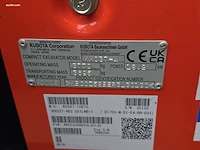 Kubota kx037-4 gl minigraver/rupsgraafmachine.... - afbeelding 3 van  85