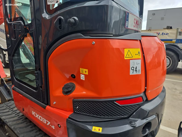 Kubota kx037-4 gl minigraver/rupsgraafmachine.... - afbeelding 7 van  85