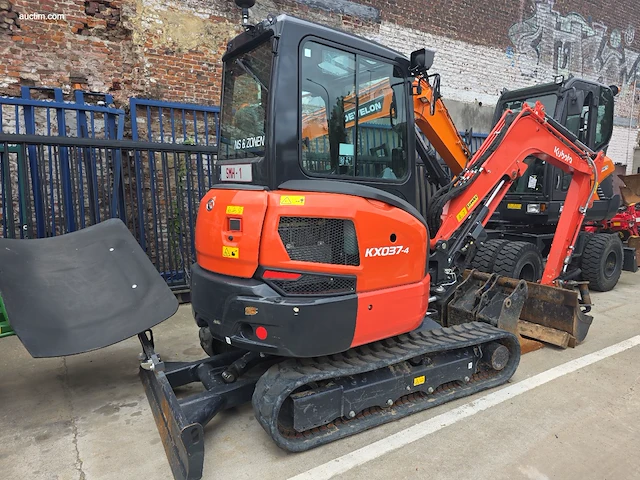 Kubota kx037-4 gl minigraver/rupsgraafmachine.... - afbeelding 1 van  85