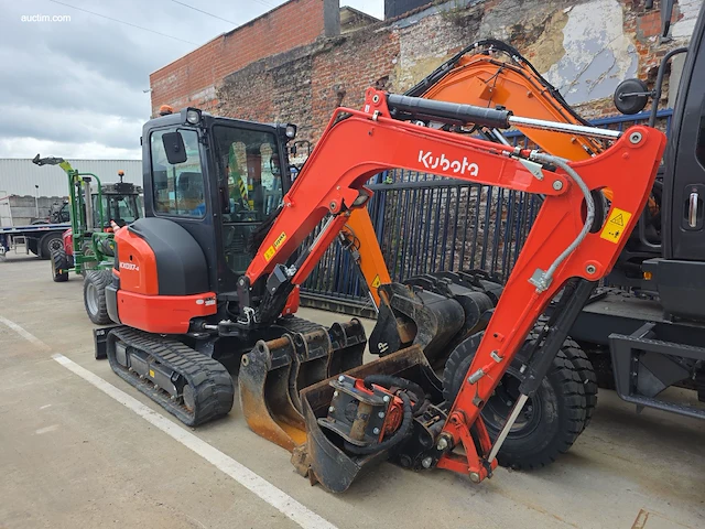 Kubota kx037-4 gl minigraver/rupsgraafmachine.... - afbeelding 23 van  85