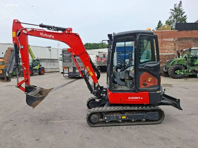 Kubota kx037-4 gl minigraver/rupsgraafmachine.... - afbeelding 57 van  85