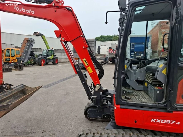 Kubota kx037-4 gl minigraver/rupsgraafmachine.... - afbeelding 59 van  85