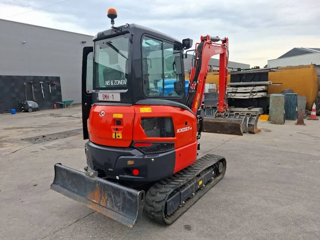 Kubota kx037-4 gl minigraver/rupsgraafmachine.... - afbeelding 72 van  85