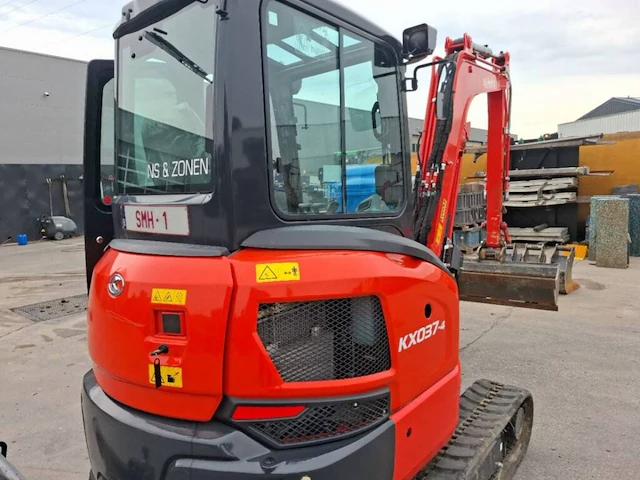 Kubota kx037-4 gl minigraver/rupsgraafmachine.... - afbeelding 73 van  85