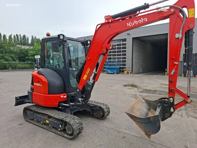 Kubota kx037-4 gl minigraver/rupsgraafmachine.... - afbeelding 76 van  85