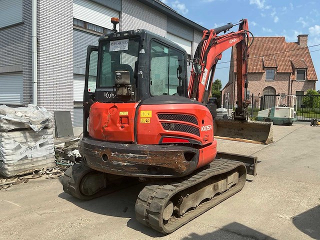 Kubota kx057 rupsgraafmachine - afbeelding 15 van  21