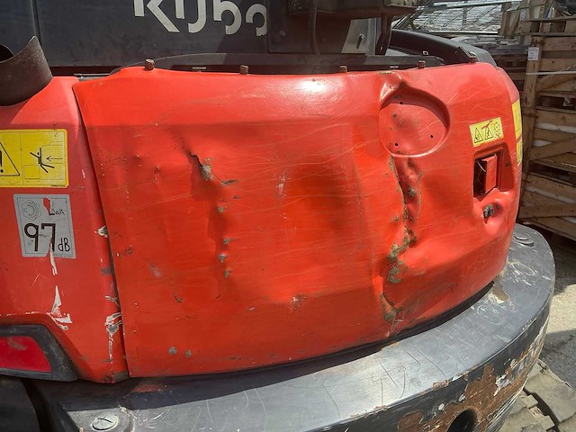 Kubota kx057 rupsgraafmachine - afbeelding 21 van  21