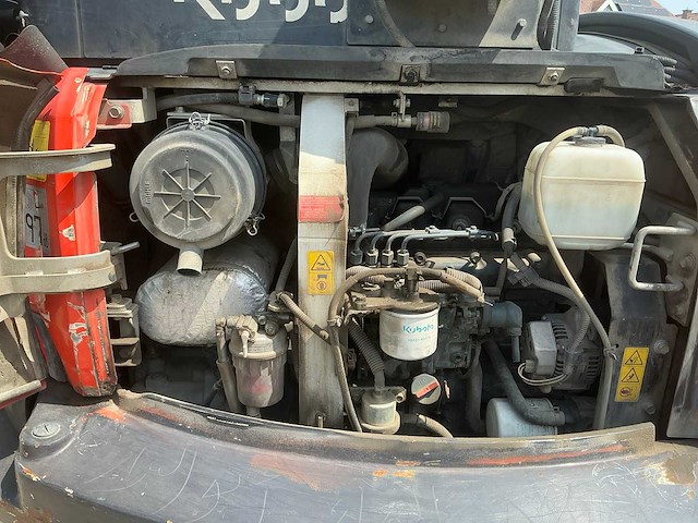 Kubota kx057 rupsgraafmachine - afbeelding 4 van  5