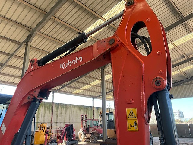 Kubota kx165-5 rupsgraafmachine - afbeelding 2 van  18