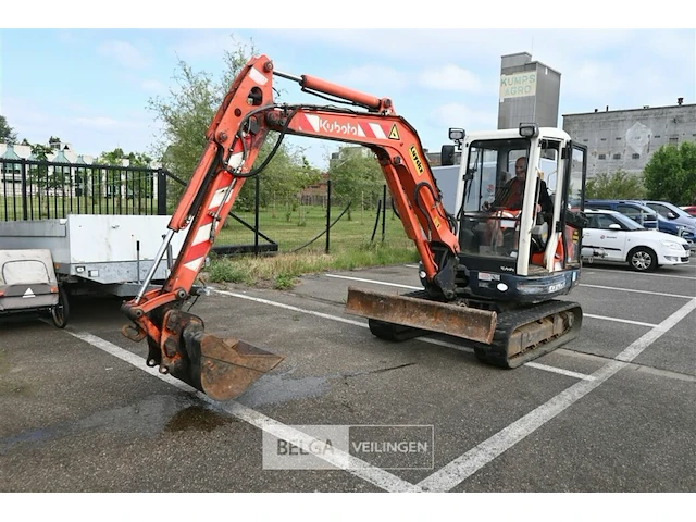 Kubota mini-graafmachine - afbeelding 18 van  22