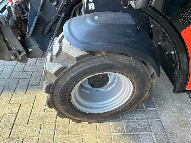 Kubota schuiflader / telehandler kubota kth4815-2 – 146,7 uur – vorken + bak 160 cm - afbeelding 36 van  37