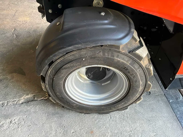 Kubota schuiflader / telehandler kubota kth4815-2 – 146,7 uur – vorken + bak 160 cm - afbeelding 17 van  37