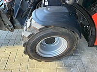 Kubota schuiflader / telehandler kubota kth4815-2 – 146,7 uur – vorken + bak 160 cm - afbeelding 35 van  37